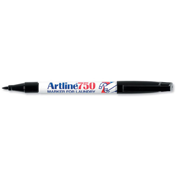 Artline 750 Laundry Marker Black