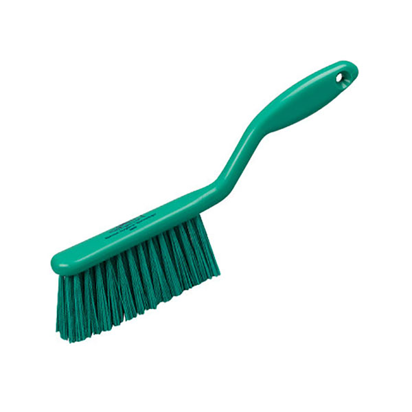 Hygiene Banister Hand Brush Stiff 322mm 12in Green